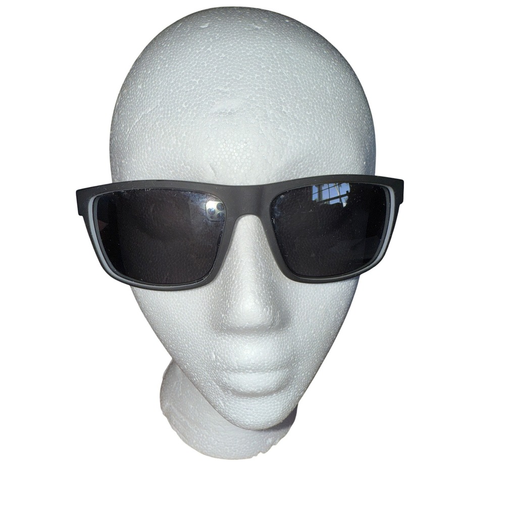 Dockers Polarized Sunglasses Mens Gray Rectangular Full Rim Fashion Eyewear